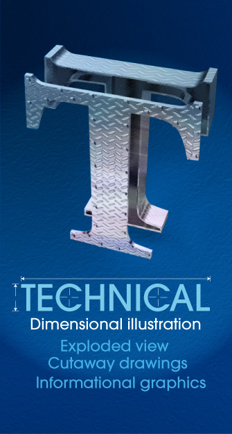 Technical Illustration by Mattix Illustration and Design